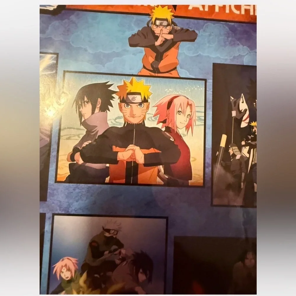Naruto Shippuden poster and sticker books set